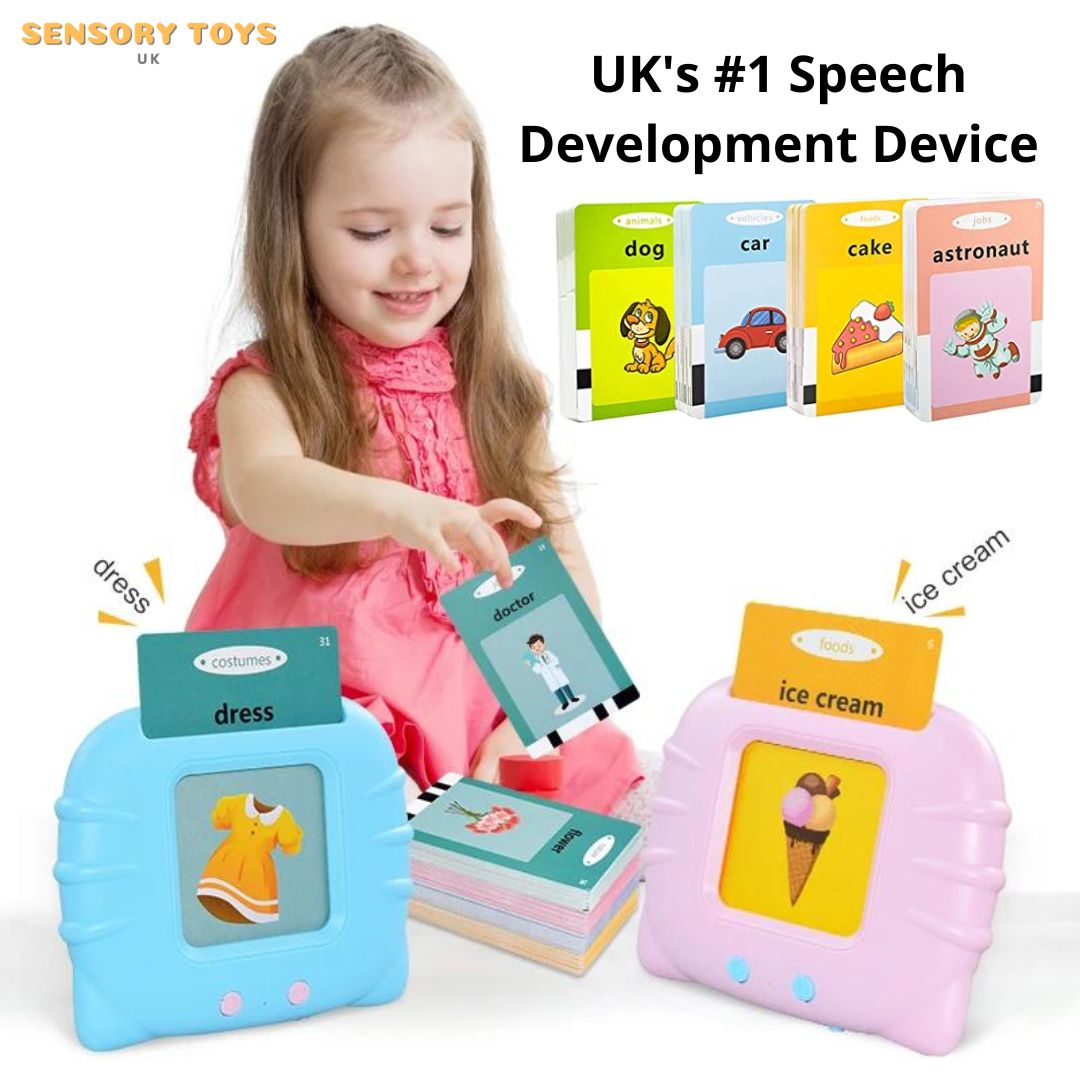 Audible Flashcard Device - Early Educational Device + Flashcards (224 Cards)
