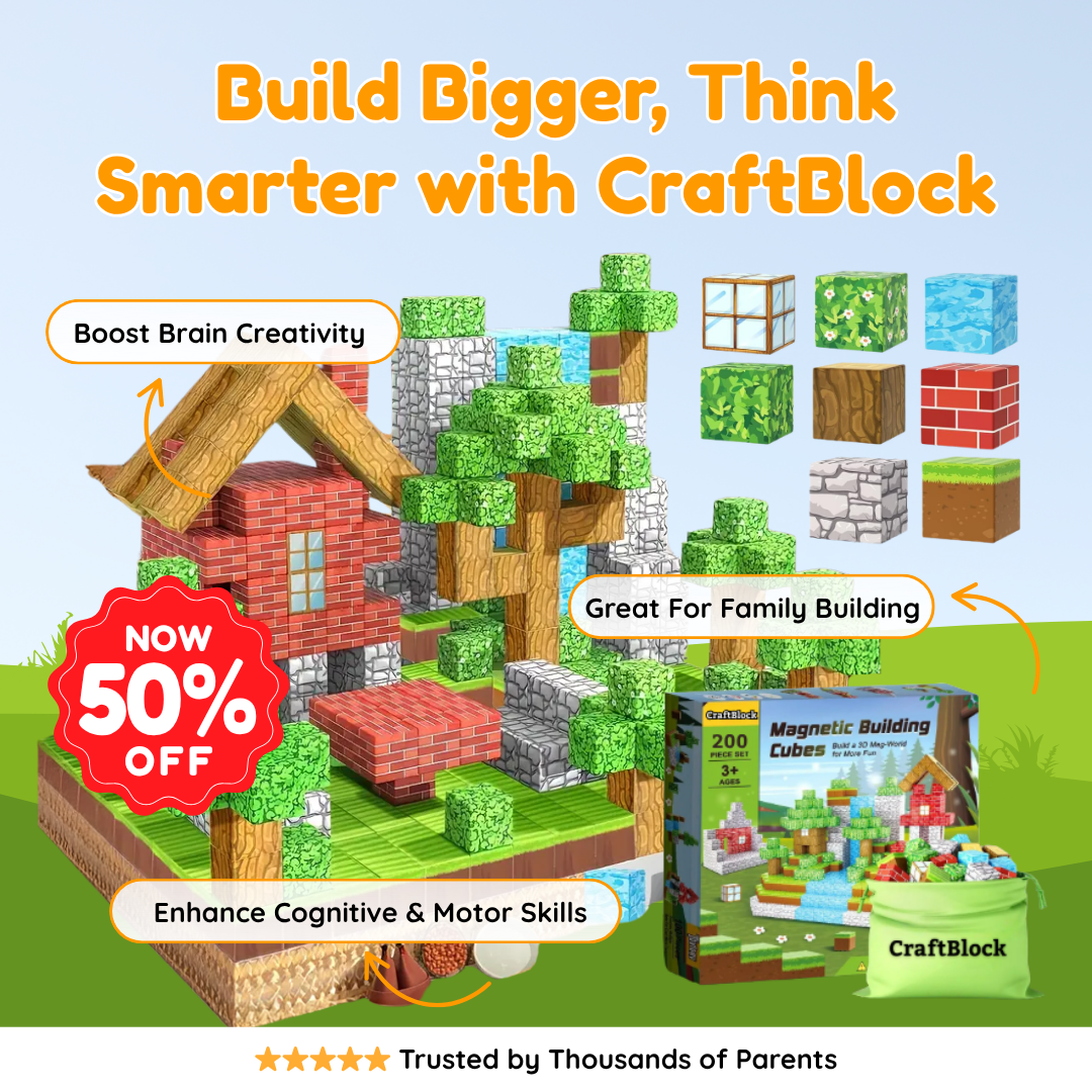 CraftBlock - Magnetic Mining Blocks