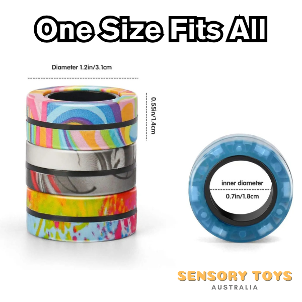 Magnetic Fidget Rings