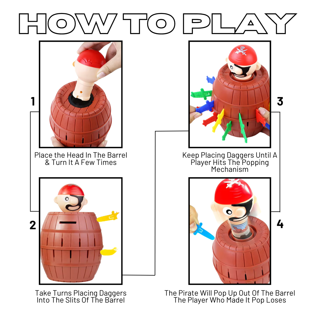 Popup Pirate Game